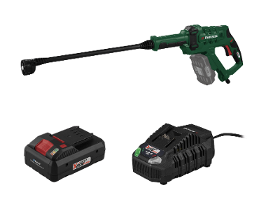 PARKSIDE® Aku tlakový čistič PDRA 20-Li D4, Smart 4 Ah