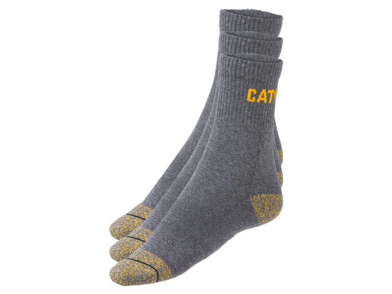  Zobrazit na celou obrazovku Caterpillar Pánské pracovní ponožky, 3 páry - Obrázek 2
