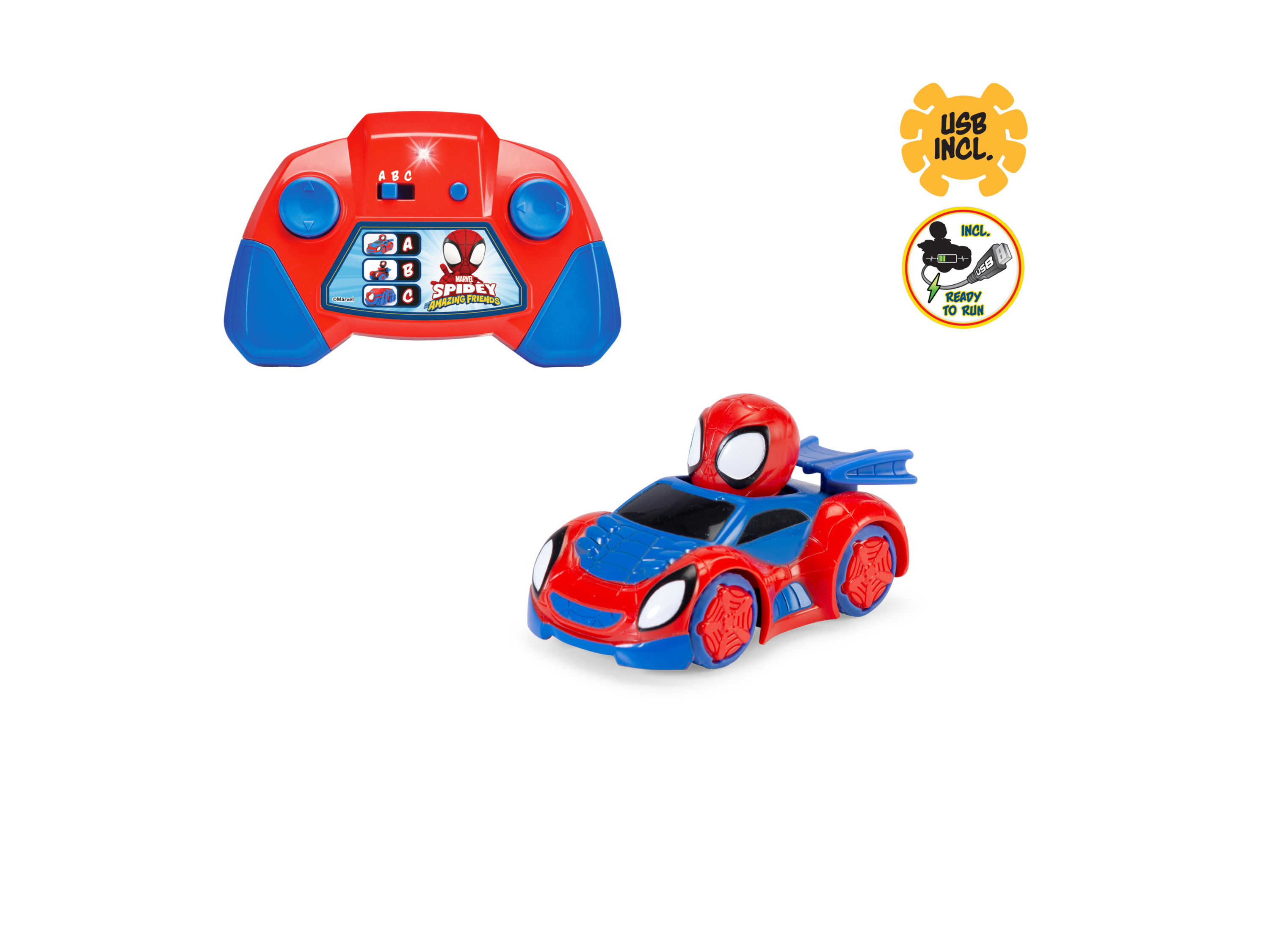 Dickie RC Spidey 1:50 (Webový crawler)