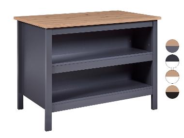 Inter Link Kuchyňský ostrůvek s pracovní plochou a barovým pultem.