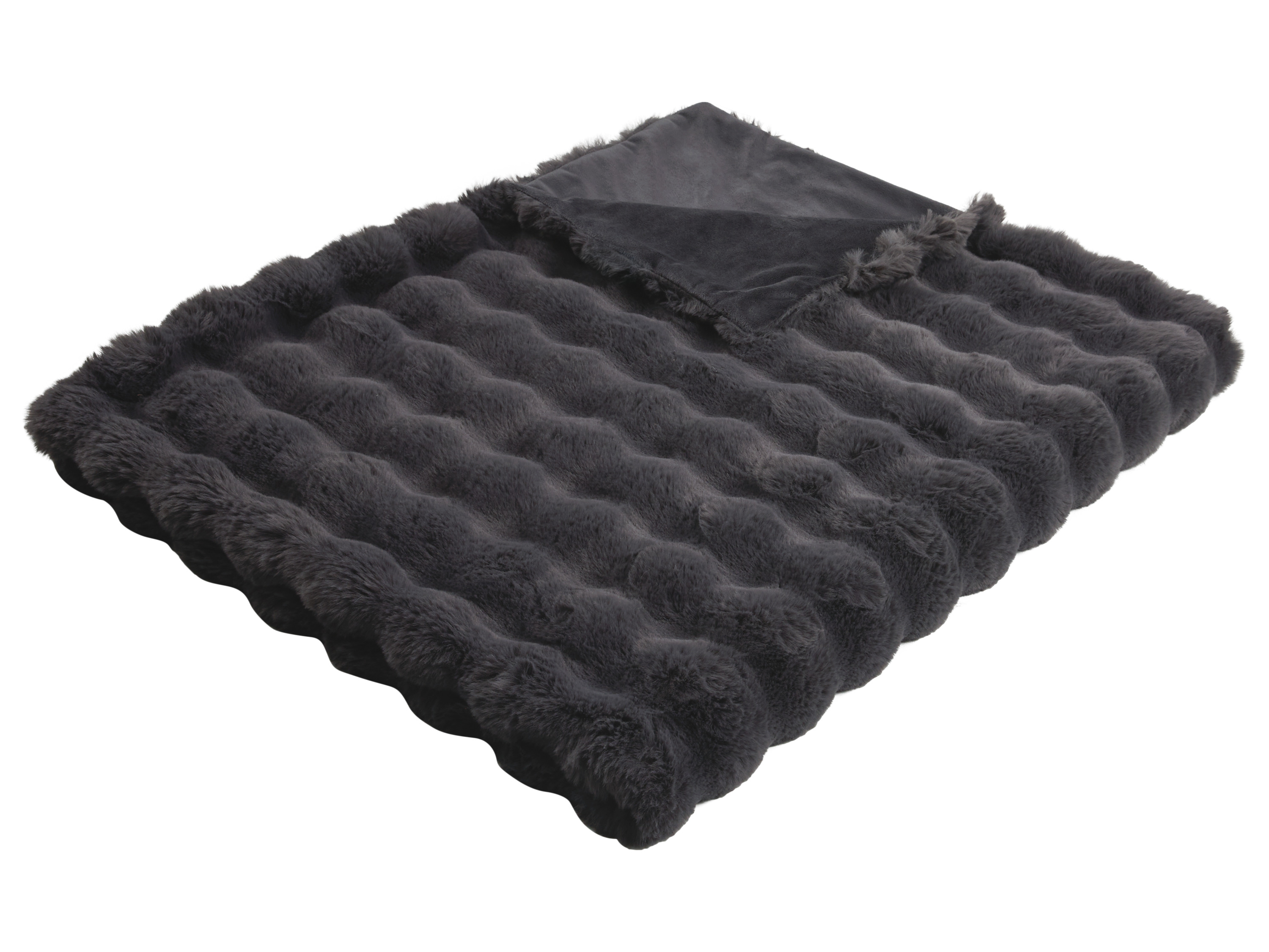 Livarno® Hebká deka, 130 x 170 cm (antracitová)