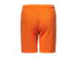 Oranžové šortky s elastickým pasem.