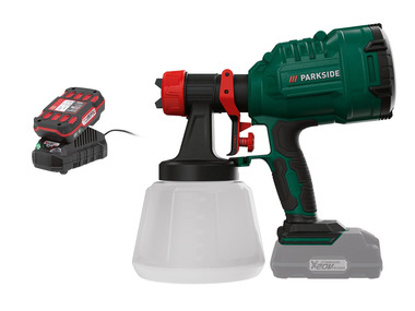 PARKSIDE® Aku stříkací malířská pistole PFSA 20-Li B2, 2 Ah