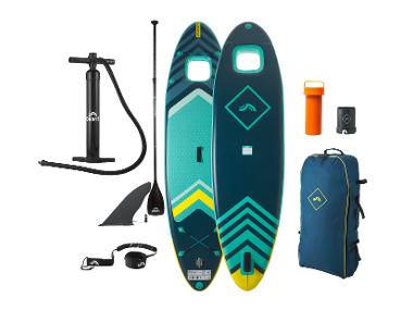 CRIVIT Sada paddleboardu Allround 10'3", pumpy a pádla