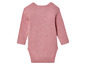 Růžový overal s dlouhými rukávy pro miminka.