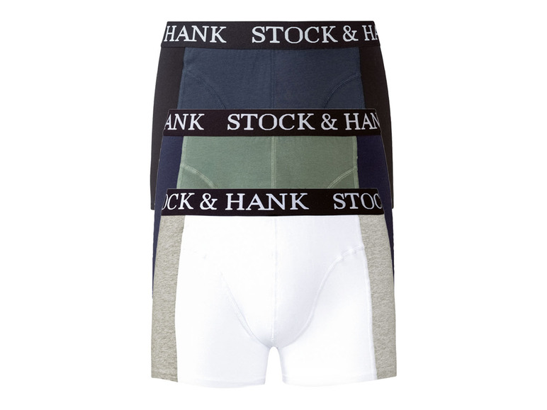  Zobrazit na celou obrazovku Stock&Hank Pánské boxerky BENJAMIN, 3 kusy - Obrázek 2