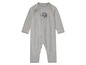 Šedý pletený overal s motivem slona pro miminka.
