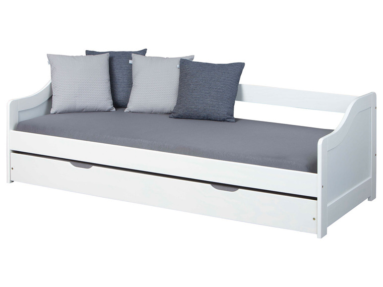  Zobrazit na celou obrazovku Inter Link Rozkládací pohovka s postelí Leonie, 90 x 200 cm, bílá - Set component 1/2 - Obrázek 1