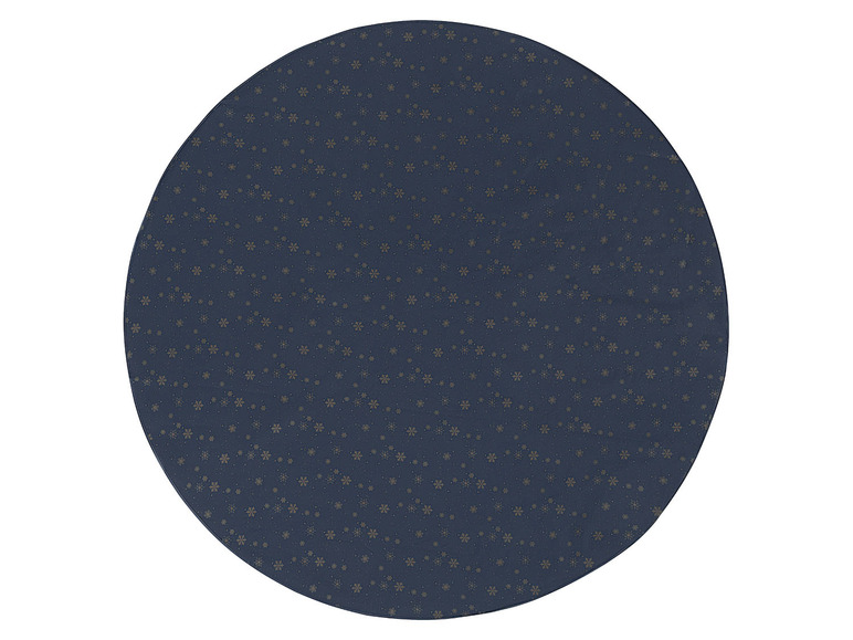 LIVARNO home Ubrus (kulatý, modrá)