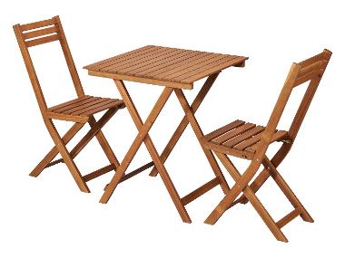 LIVARNO home Sada balkonového nábytku Sevilla, 3dílná