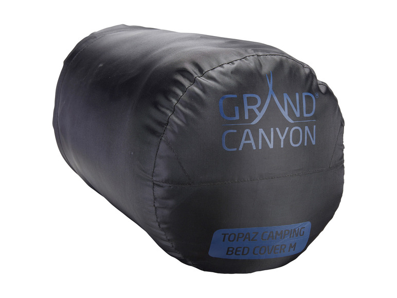 Černý obal na spací pytel Topaz Camping pro Grand Canyon.