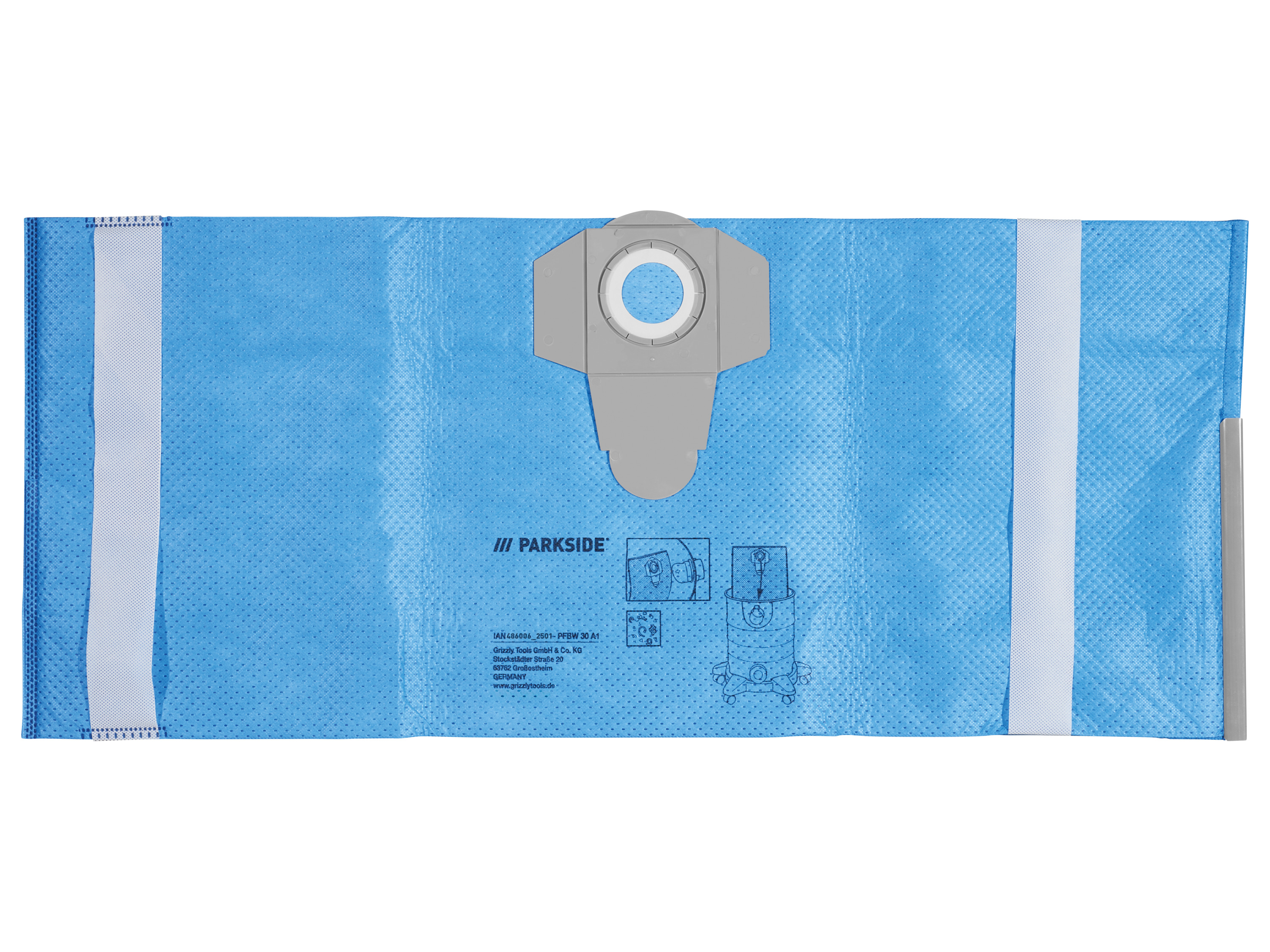 Parkside® Filtrační sáčky PFT 30 A1 / Filtrační sáčky z netkané textilie Pvft 30 A1 / Filtrační sáčky Pfbw 30 A1 (opakovaně použitelný filtrační sáček