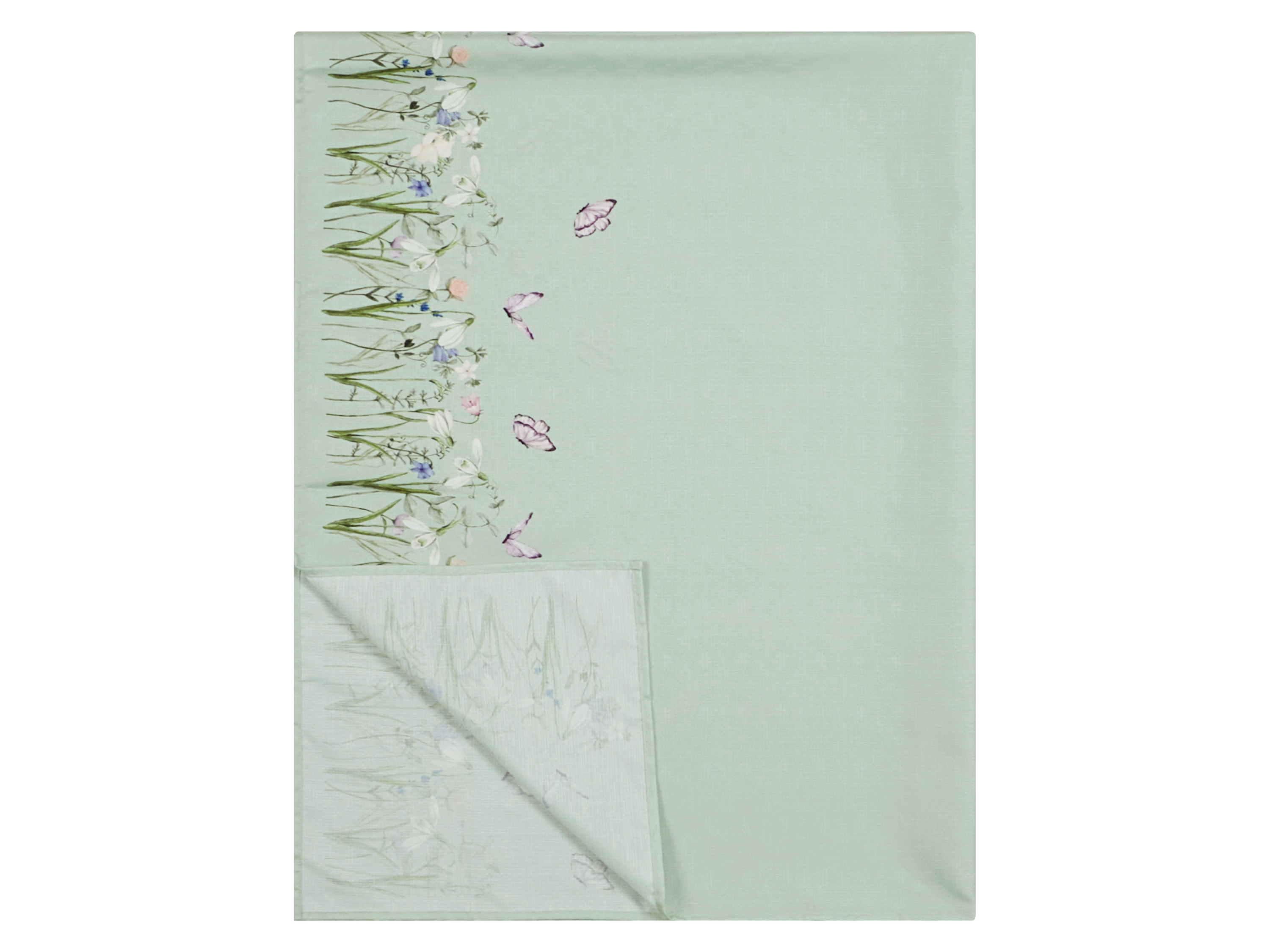 Livarno® Ubrus, 130 x 170 cm (zelená)
