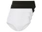 Sada dámských kalhotek v bílé a černé barvě