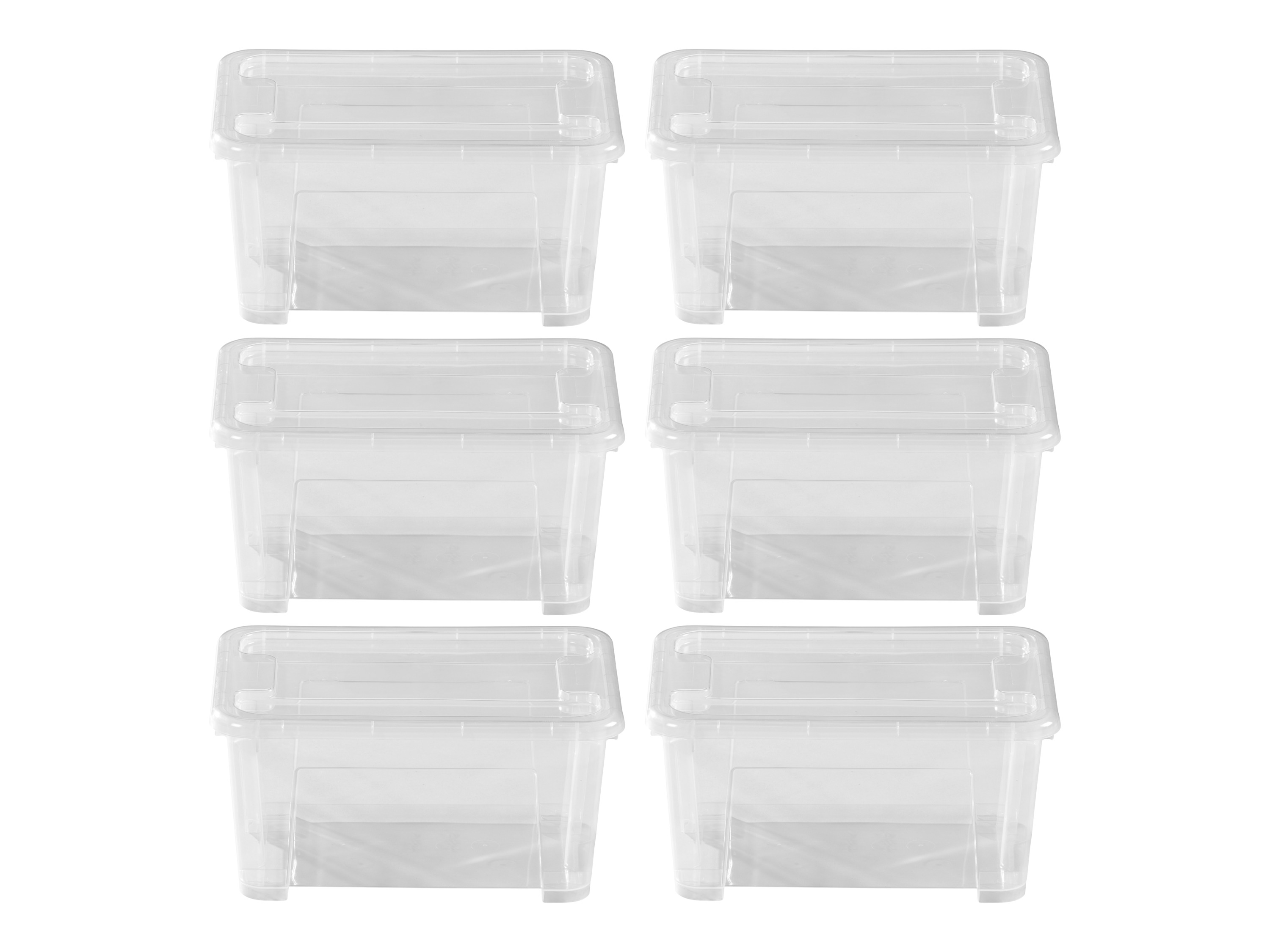 W5 Úložný box s víkem (6dílná sada)