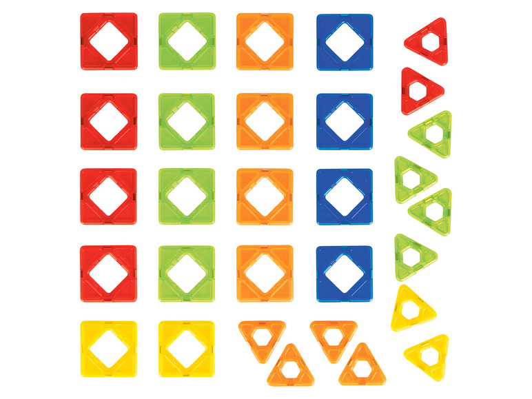  Zobrazit na celou obrazovku Playtive Magnetická stavebnice - Obrázek 2