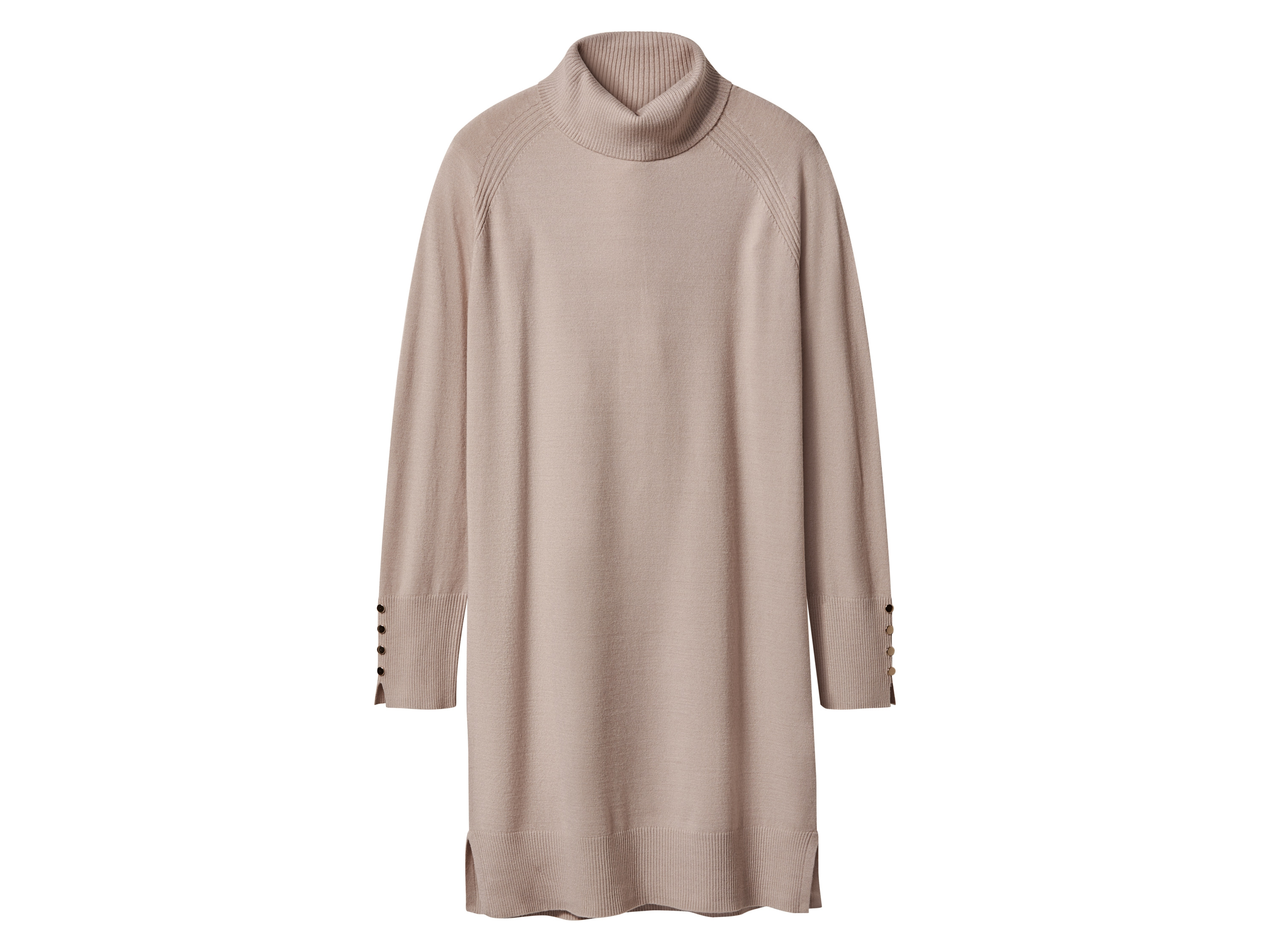 esmara® Dámské pletené šaty (šedá, Xl(48/50))