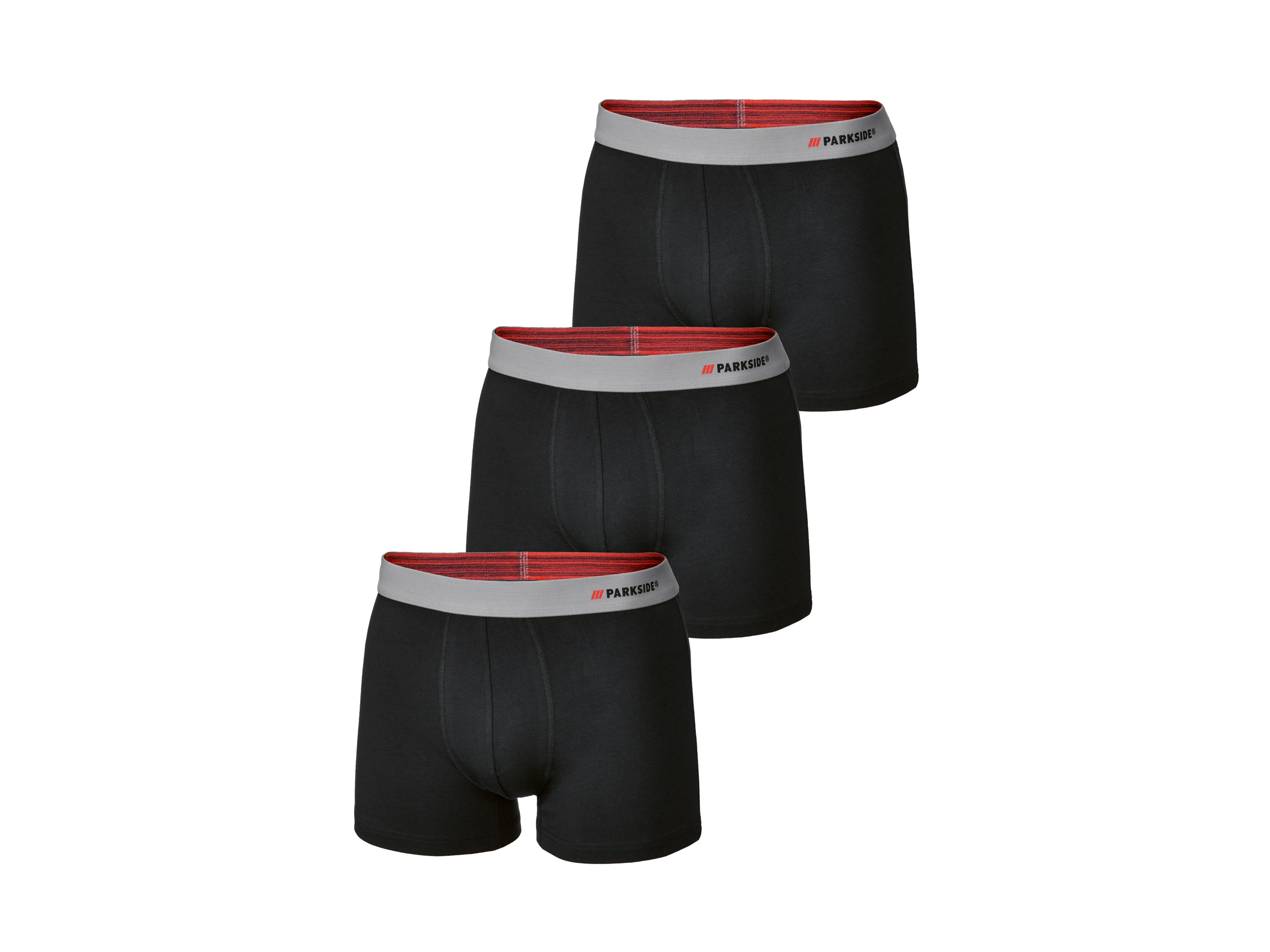 Parkside® Pánské boxerky, 3 kusy (černá, 6/L)