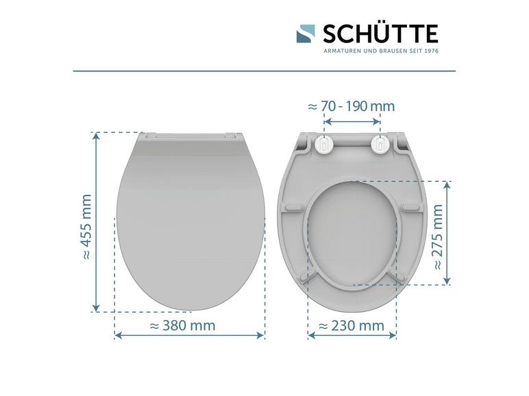  Zobrazit na celou obrazovku Schütte Záchodové prkénko SLIM - Obrázek 39