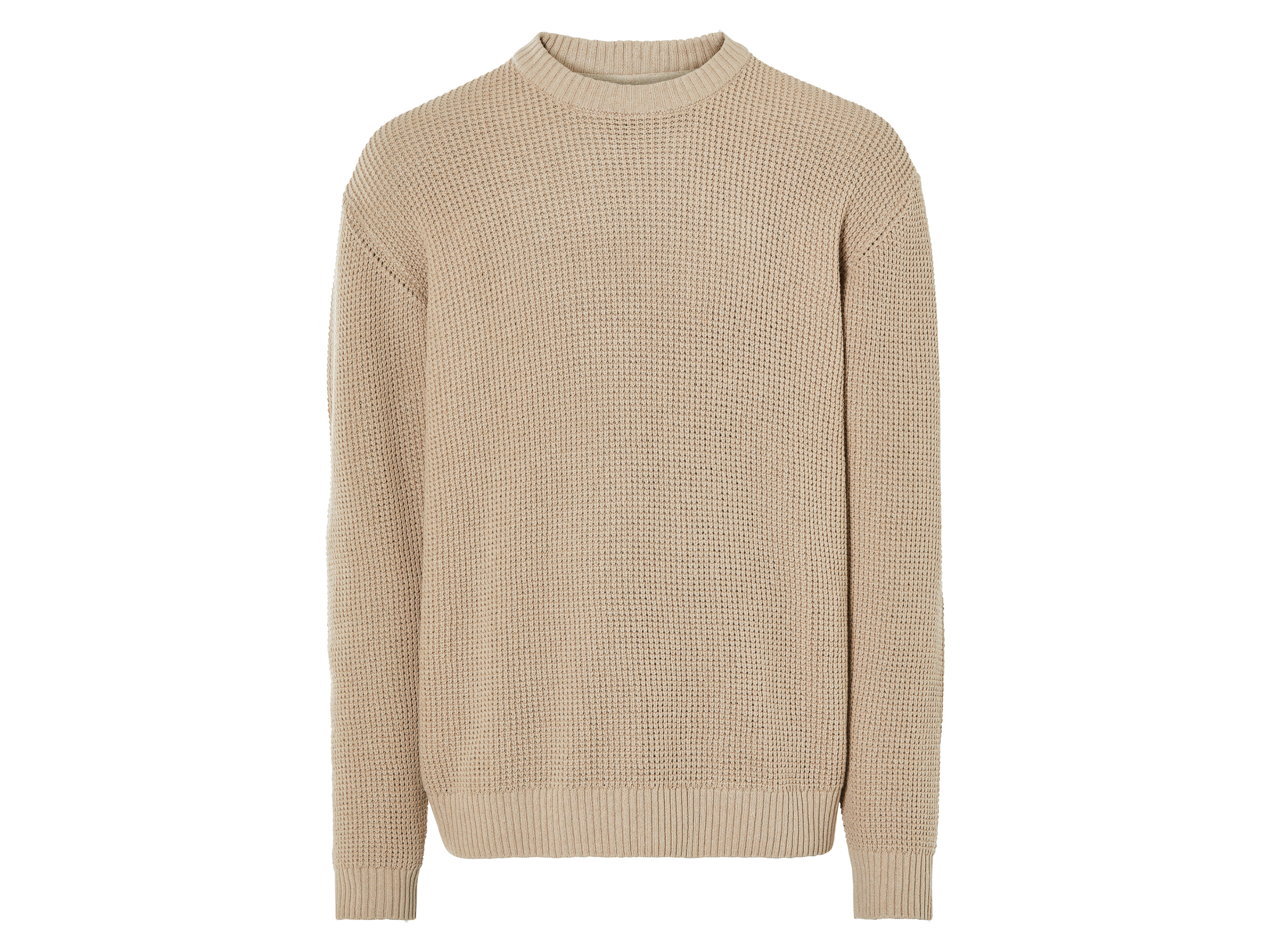 Livergy® Pánský pletený svetr (Xxl (60/62), béžová)