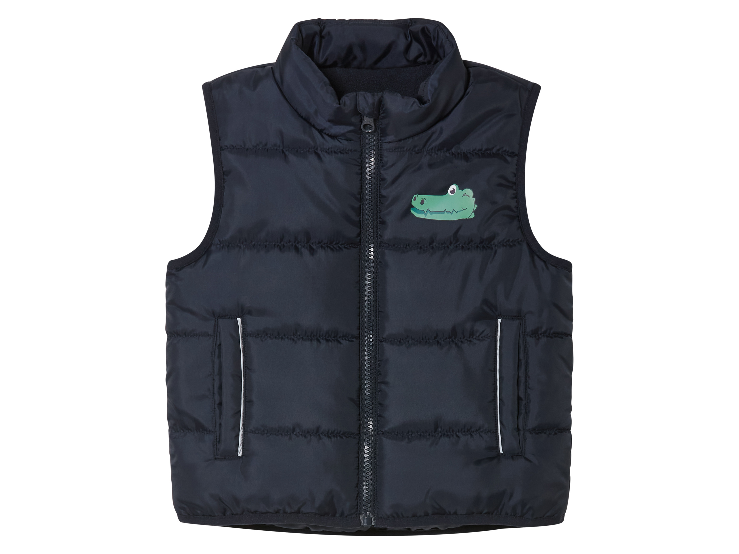 lupilu® Chlapecká prošívaná vesta (navy modrá, 122/128)