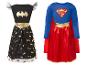 Dětské kostýmové šaty Batman a Superman