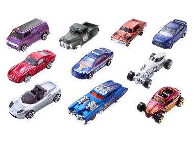 Hot Wheels Dárková sada 10 ks