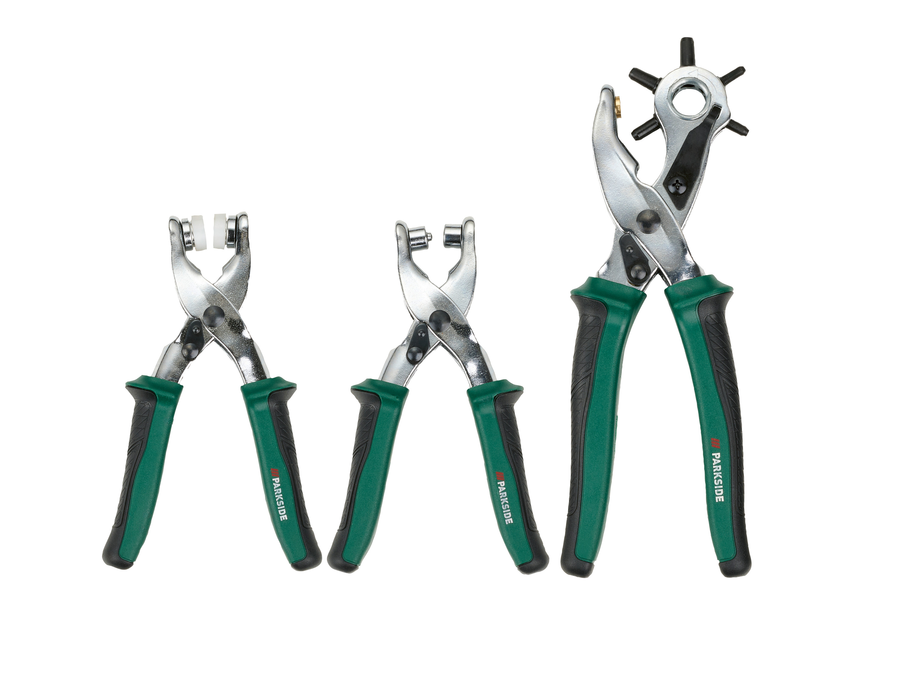 Parkside® Sada děrovacích kleští / kleští na oka, 128dílná