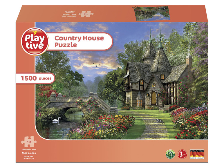  Zobrazit na celou obrazovku Playtive Puzzle, 1500 / 2000 dílků - Obrázek 6