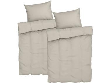 Mušelínové ložní povlečení, 140 x 200 cm, 70 x 90 cm, béžová, 2dílná sada