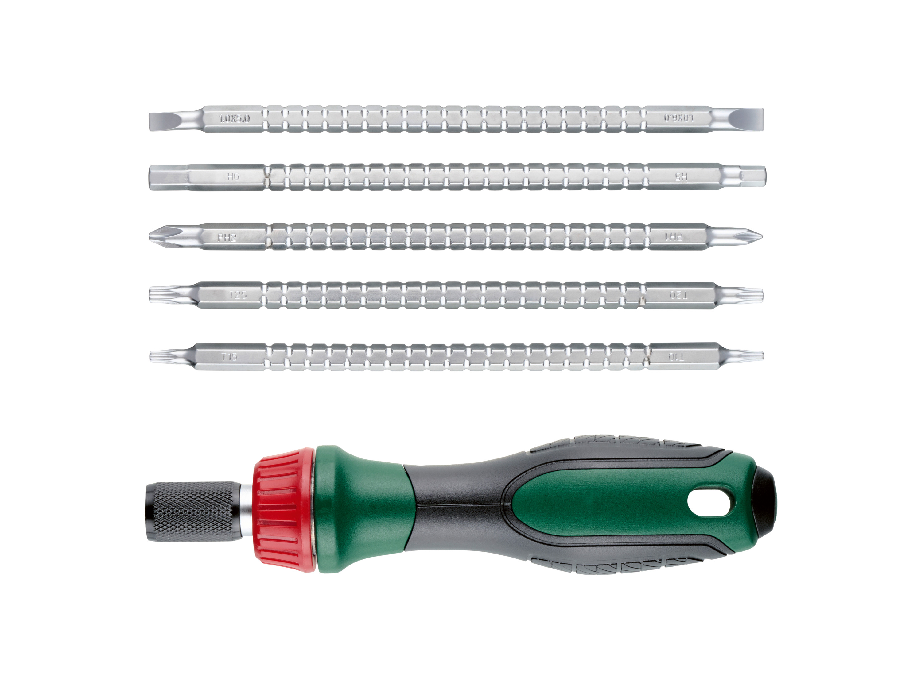 Parkside® Sada kombinovaných šroubováků / Sada ráčnového šroubováku s dvojitou hlavou (sada ráčnového šroubováku)