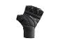 Černá bezprstá rukavice na sport nebo trénink