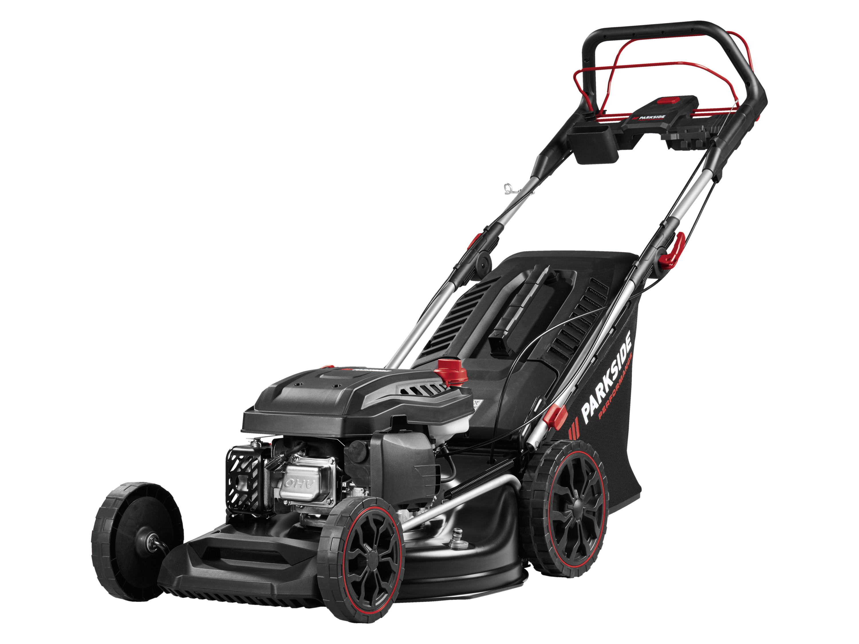 Parkside Performance® Benzínová sekačka na trávu s elektrickým startováním Ppbrm 53 B2