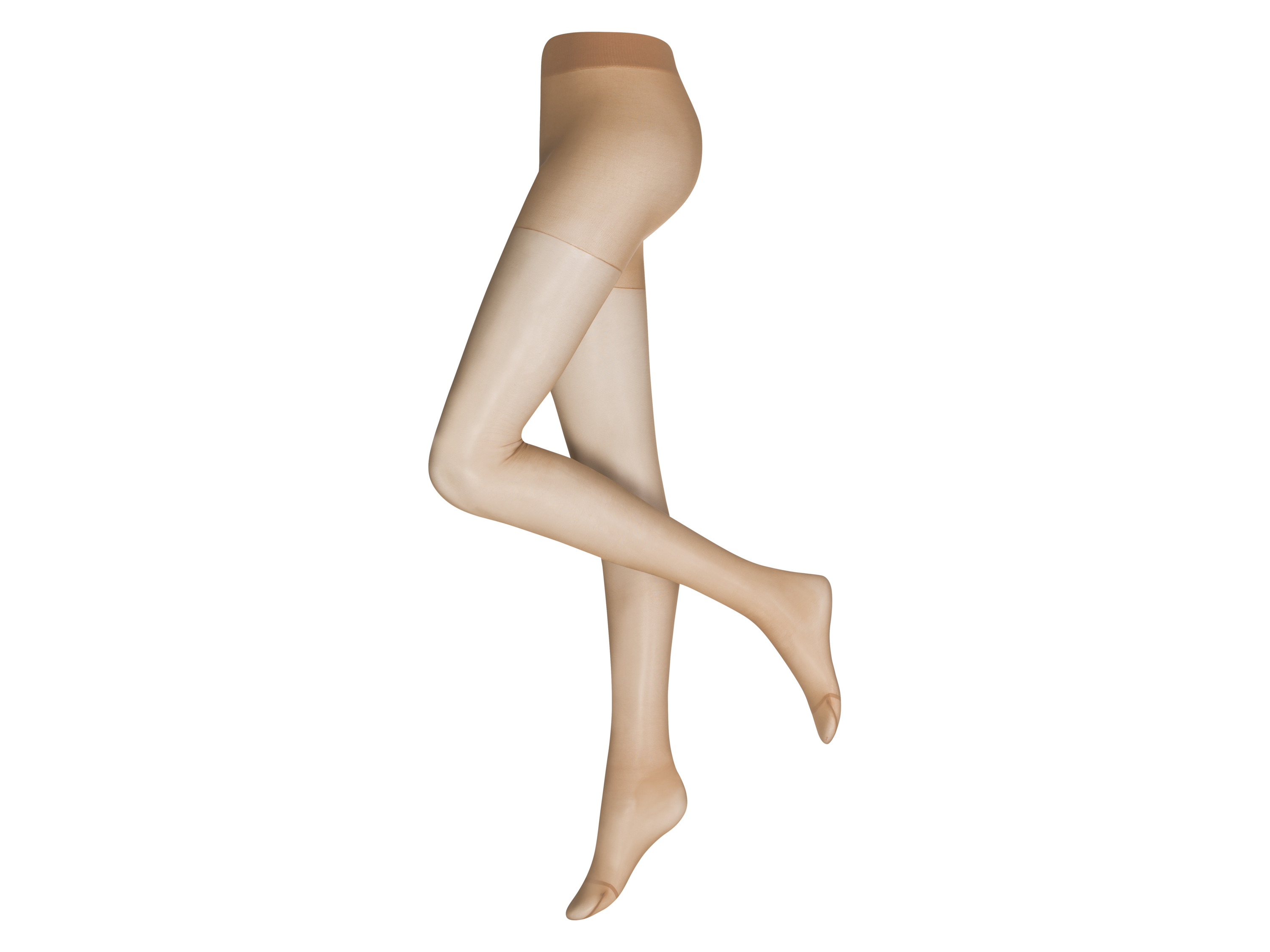 esmara® Dámské podpůrné punčochové kalhoty 40 Den, 2 páry (béžová, S(36/38))