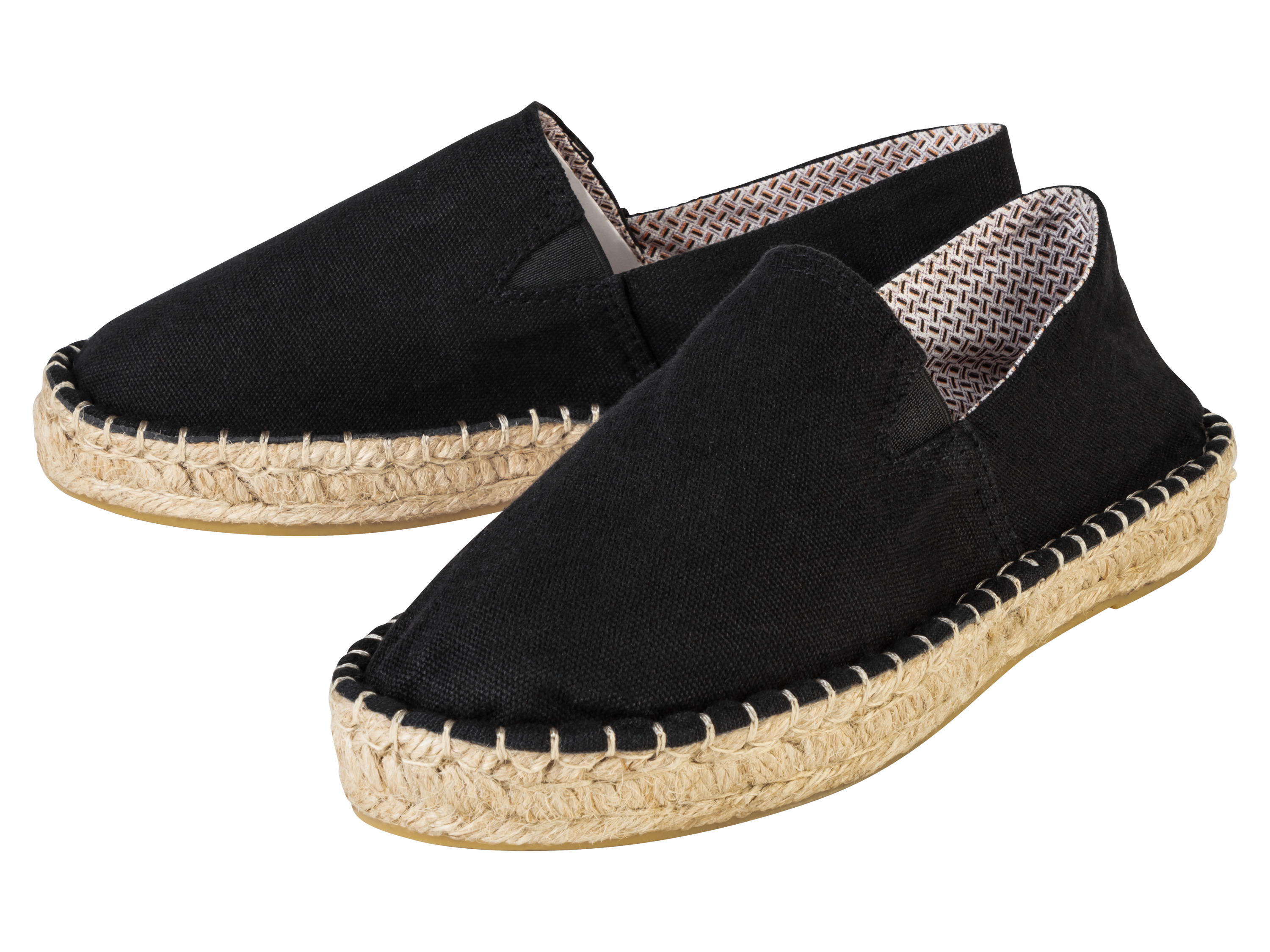 esmara® Dámské espadrilky (36, černá)