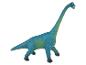 Modrá plastová figurka dinosaura.