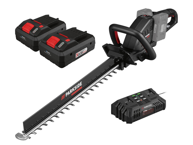  Zobrazit na celou obrazovku PARKSIDE PERFORMANCE® Aku nůžky na živý plot PPHSA 40-Li B2, 2x Smart 4 Ah - Obrázek 1