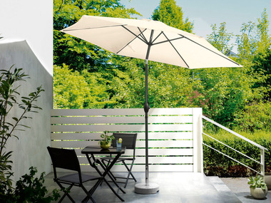 LIVARNO home Slunečník, 3 m, přírodní