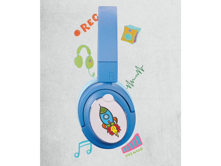  Zobrazit na celou obrazovku SILVERCREST® Dětská bezdrátová sluchátka Rhythm Kids SKRK 30 A1 - Obrázek 10