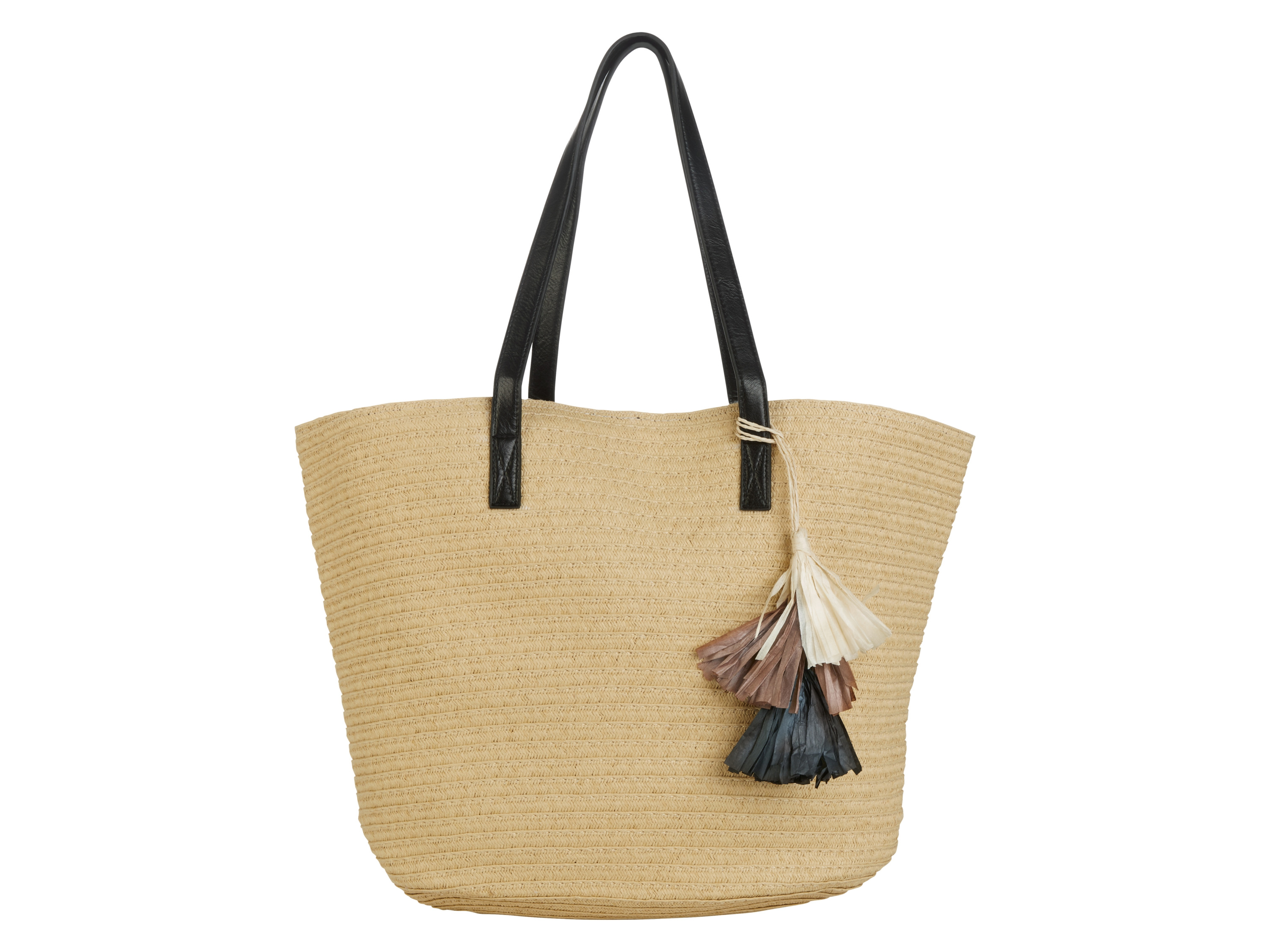 esmara® Taška na pláž (béžová/černá)