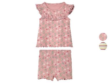 lupilu® Dívčí letní souprava s BIO bavlnou, 2dílná