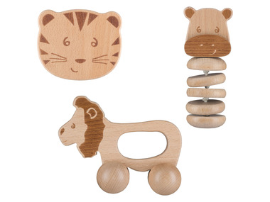 bebeconfort Sada dřevěných hraček, 3dílná