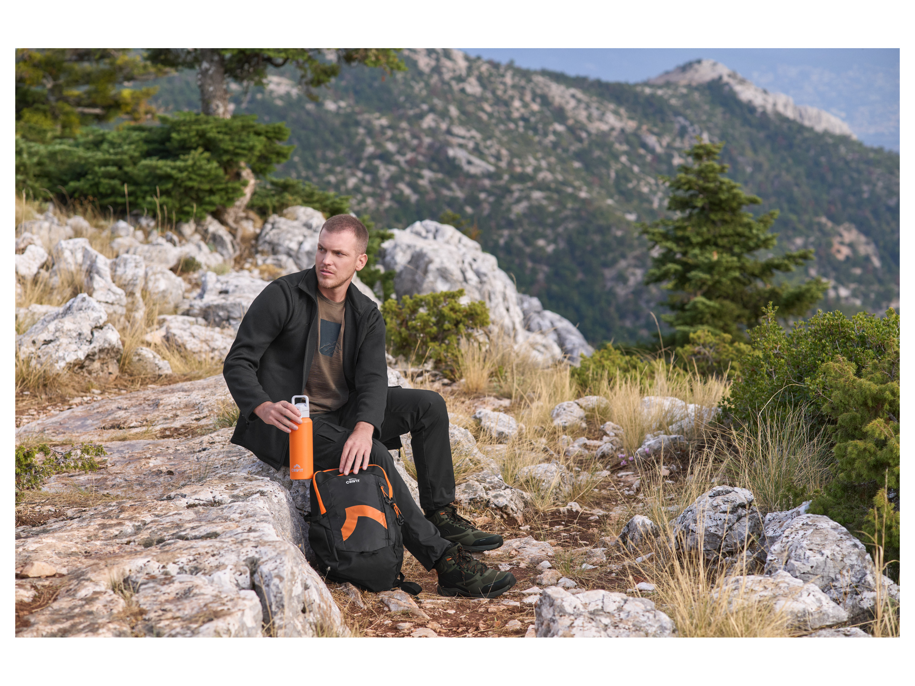 CRIVIT Pánská fleecová bunda - 8