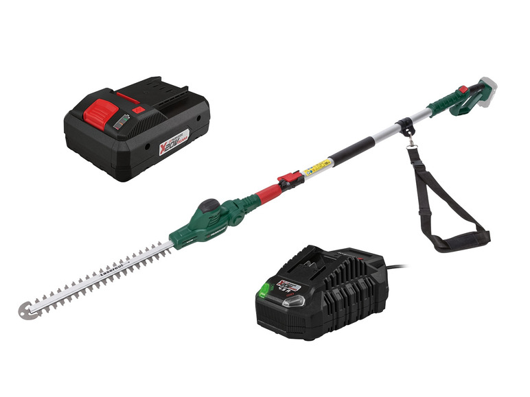  Zobrazit na celou obrazovku PARKSIDE® Aku teleskopické nůžky na živý plot PTHSA 20-Li B3, Smart 4 Ah - Obrázek 1