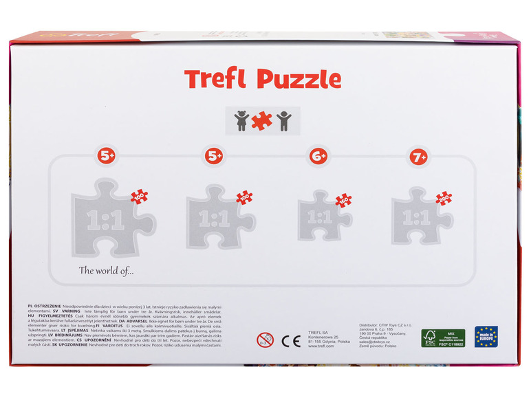  Zobrazit na celou obrazovku Trefl Puzzle, 100 dílků - Obrázek 7