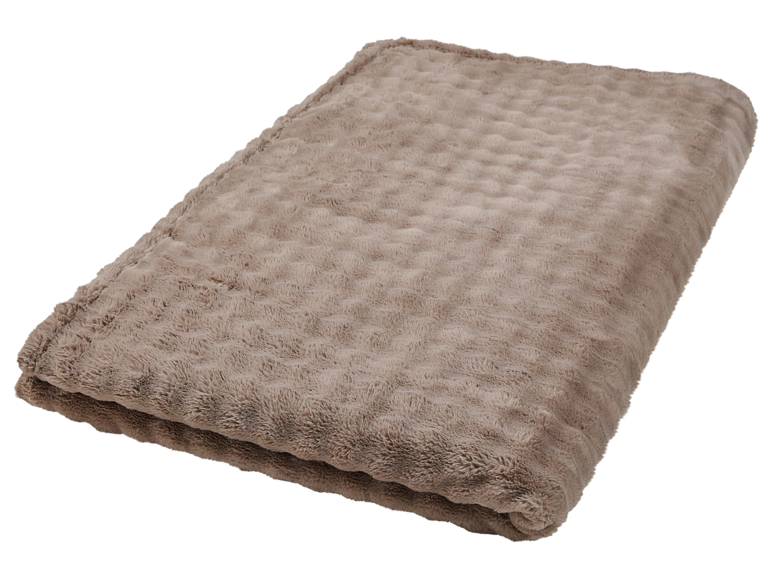 Livarno® Hebká deka, 180 x 220 cm (béžová)