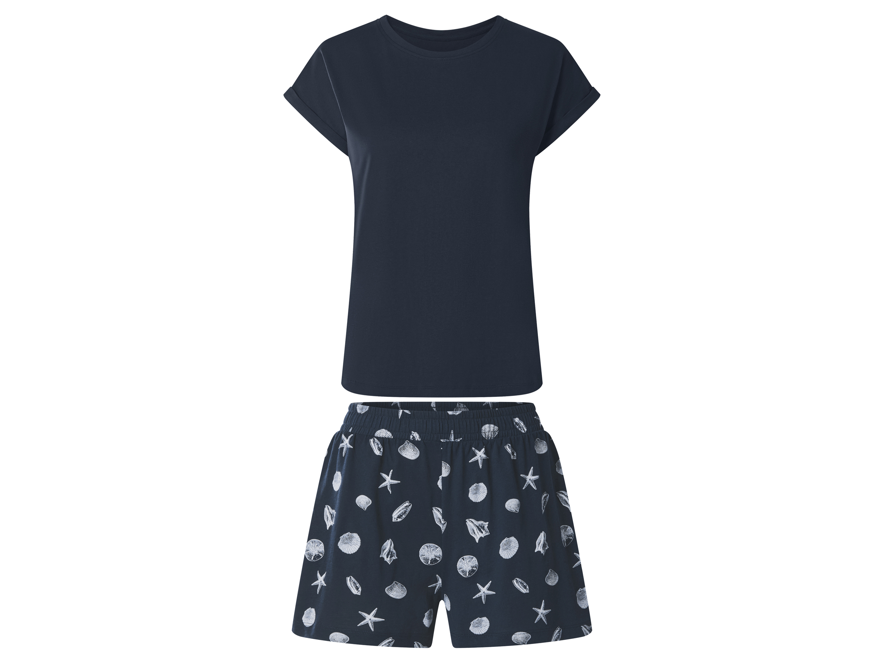 esmara® Dámské pyžamo (navy modrá, Xs(32/34))