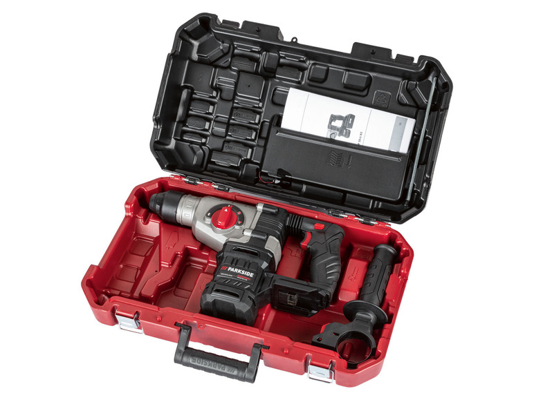  Zobrazit na celou obrazovku PARKSIDE PERFORMANCE® Aku kombinované kladivo PKHAP 20-Li B2, Smart 8 Ah - Obrázek 8