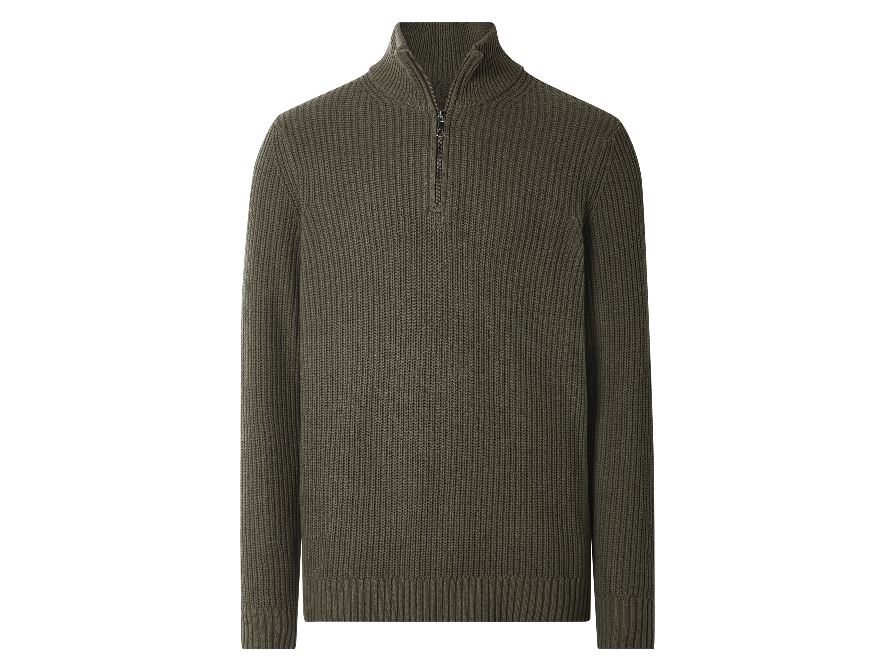 esmara Men Pánský pletený svetr Troyer (khaki, S (44/46))