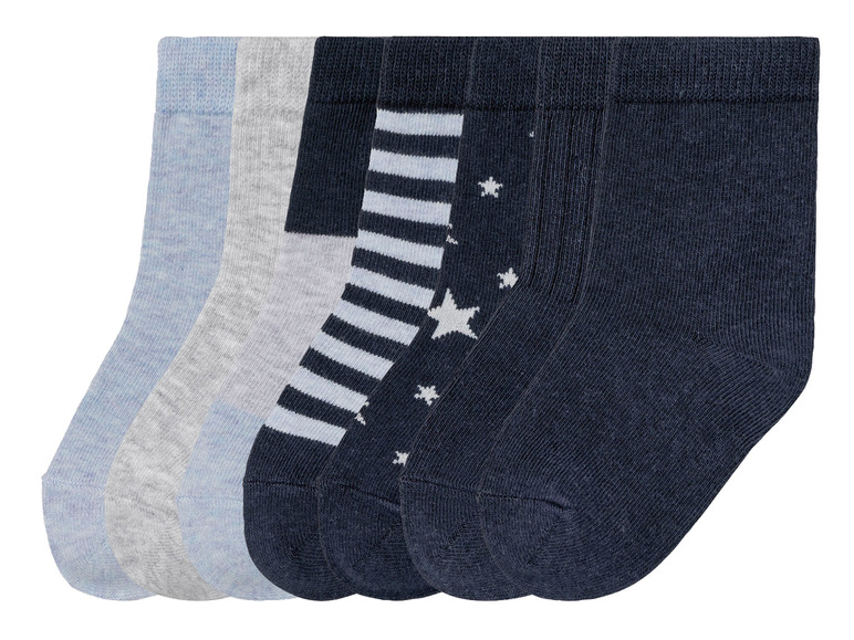  Zobrazit na celou obrazovku lupilu® Chlapecké ponožky s BIO bavlnou, 7 párů - Obrázek 2